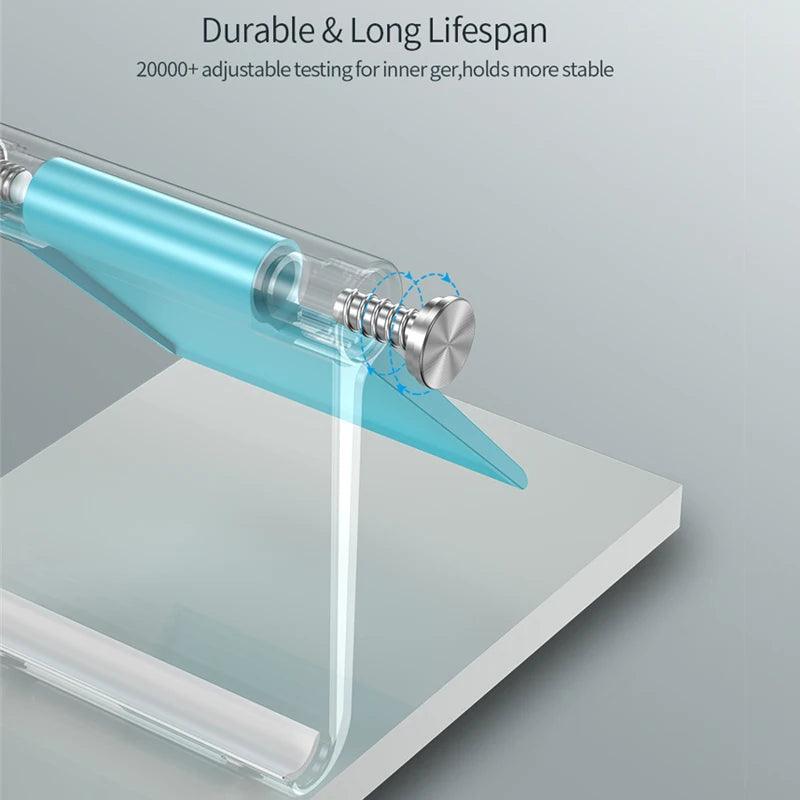 Phone Holder Stand Mobile Smartphone Support Tablet Stand for iPhone 14 13 Desk Cell Phone Holder Stand Portable Mobile Holder - Empire P.E