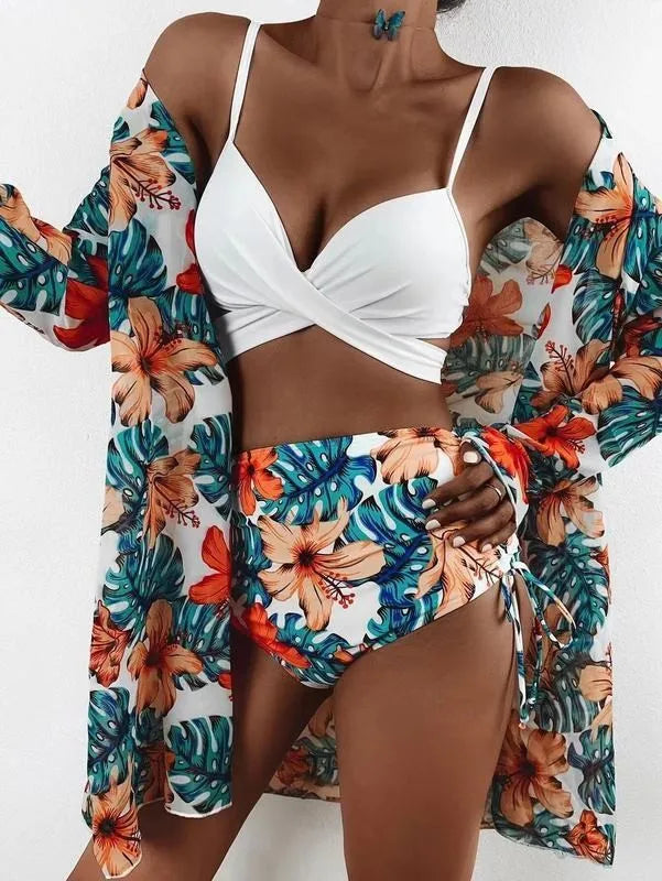Women's Custom 3 Pieces Swim Suit
