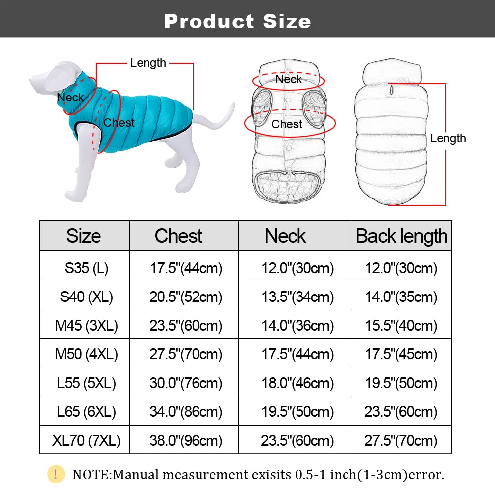 Waterproof Pet Dog Coat