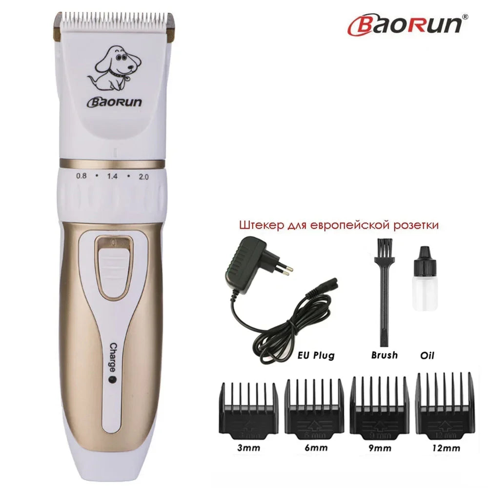 Professional Dog Hair Trimmer Rechargeable Pet Clippers - Empire P.E