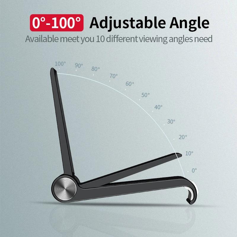 Phone Holder Stand Mobile Smartphone Support Tablet Stand for iPhone 14 13 Desk Cell Phone Holder Stand Portable Mobile Holder - Empire P.E