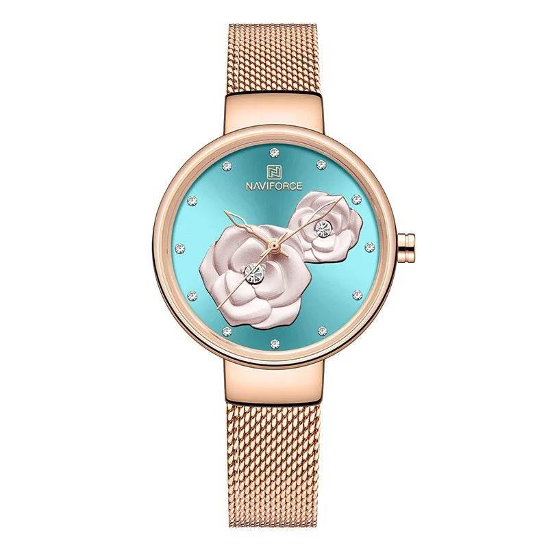 Women Watch Top Luxury Brand Steel Mesh Waterproof - Empire P.E