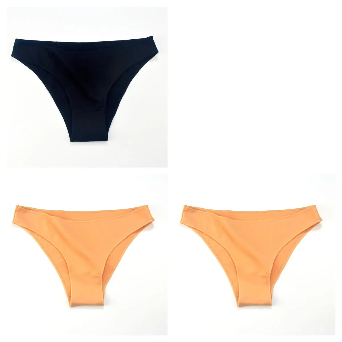 3Pcs/Set Cotton Briefs Low Rise Panties For Women - Empire P.E