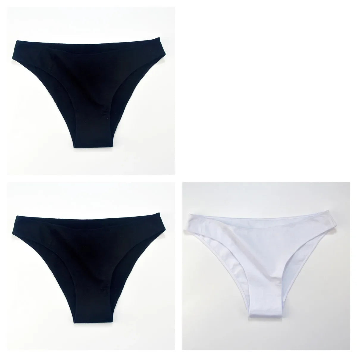 3Pcs/Set Cotton Briefs Low Rise Panties For Women - Empire P.E
