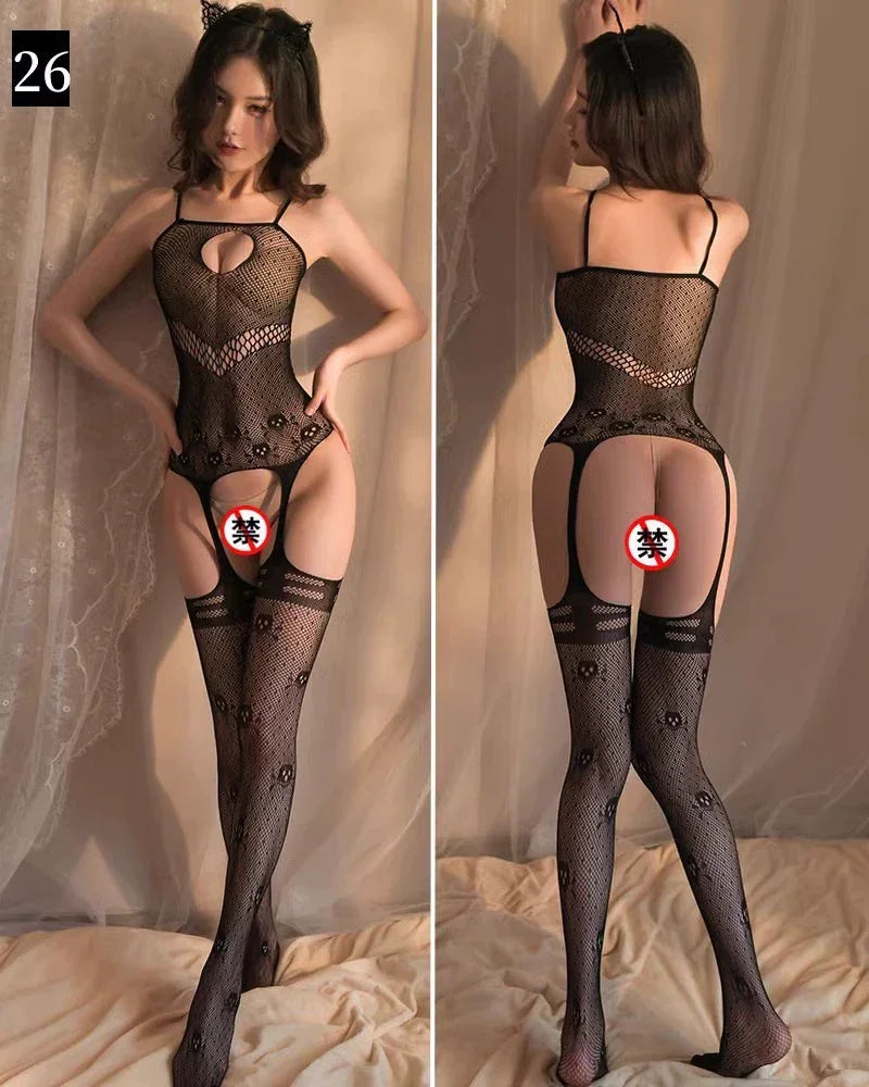 Plus Size Sexy Fishnet Stockings - Empire P.E