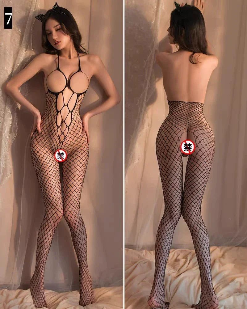 Plus Size Sexy Fishnet Stockings - Empire P.E