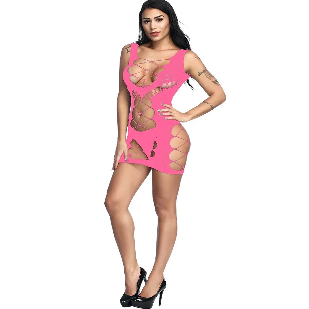 See-through Fishnet Clothes - Empire P.E