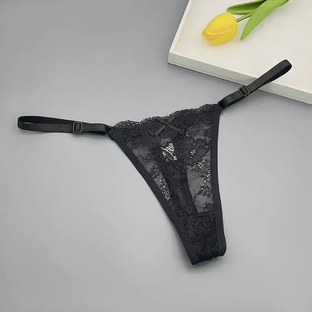 1/3 Pack Elastic Band Adjustable Belt Ladies Transparent Underwear - Empire P.E