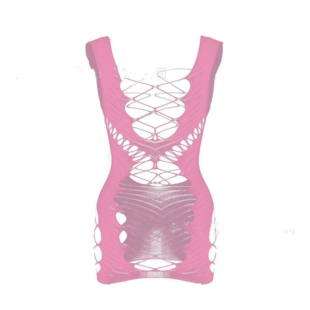 See-through Fishnet Clothes - Empire P.E