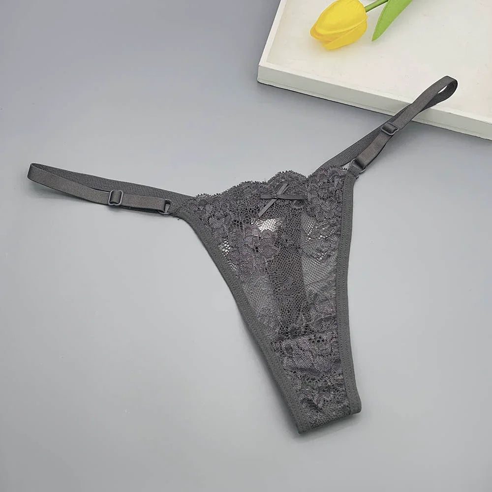 1/3 Pack Elastic Band Adjustable Belt Ladies Transparent Underwear - Empire P.E