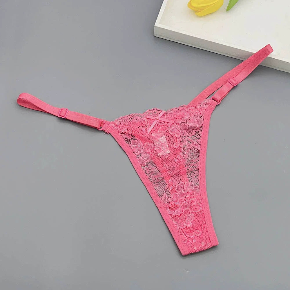 1/3 Pack Elastic Band Adjustable Belt Ladies Transparent Underwear - Empire P.E
