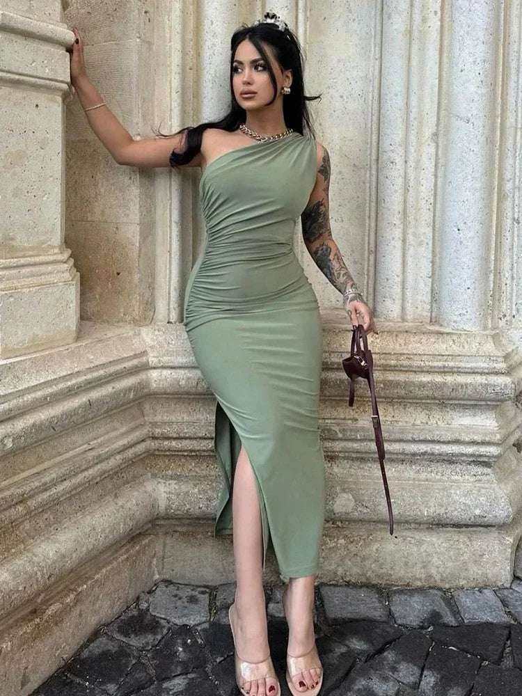 New Dress Women Sexy Split - Empire P.E