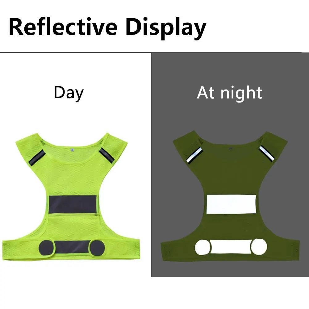 High-Visibility Reflective Safety Vest