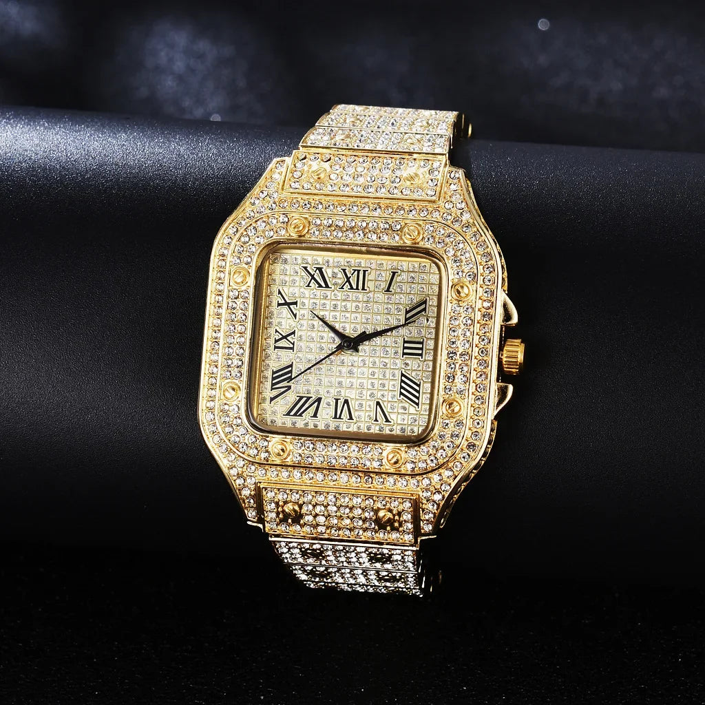 Luxury Moissanite Iced Out Watches - Empire P.E