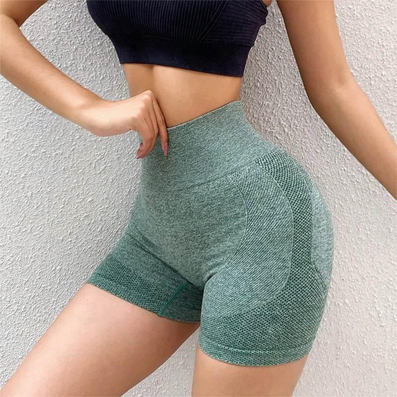 High Waist Push Up Gym Shorts Yoga Clothing - Empire P.E