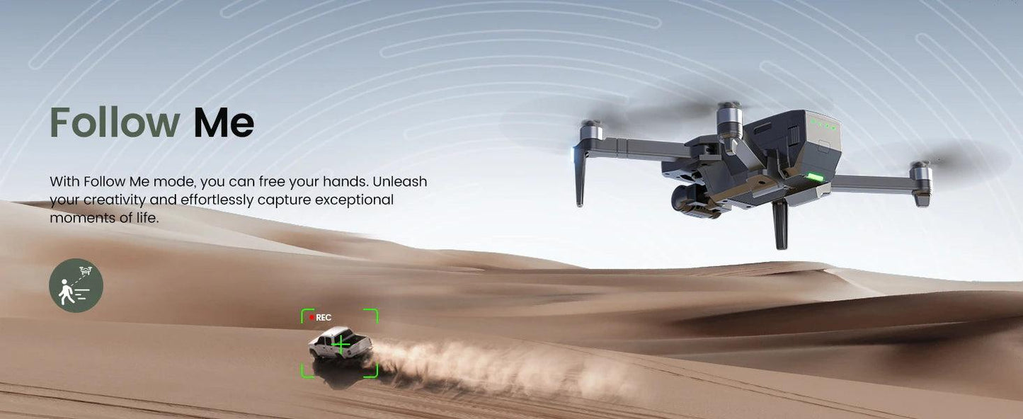 Holy Stone HS720R 3-Axis Gimbal Drone: 4K EIS, Foldable - Empire P.E