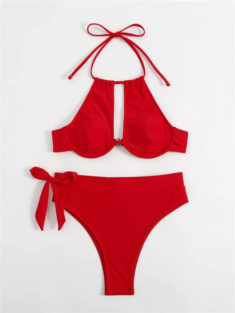 Push Up Underwire Padded Swimwear - Empire P.E