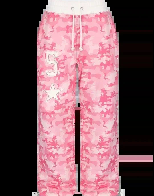 Y2K Fashion Pink Letter Graphic Zipper Sportswear Clothes - Empire P.E