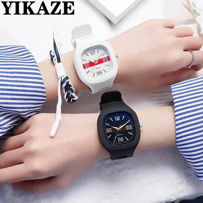 Fashion Women Watches Big Square Ladies Quartz - Empire P.E