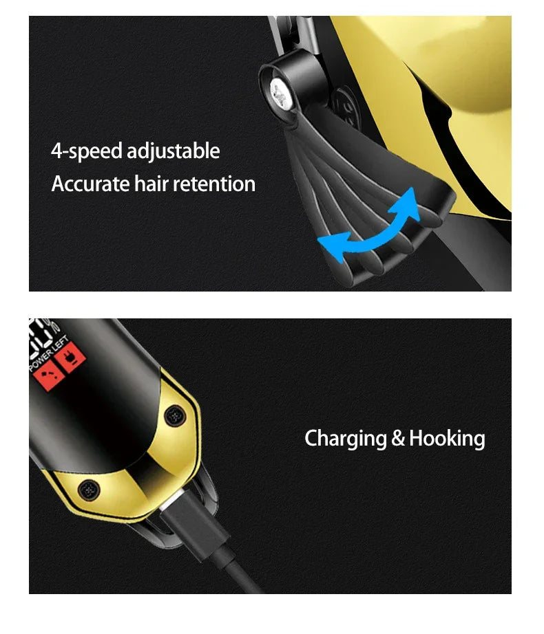 USB Rechargeable Hair Clippers for Men - Empire P.E