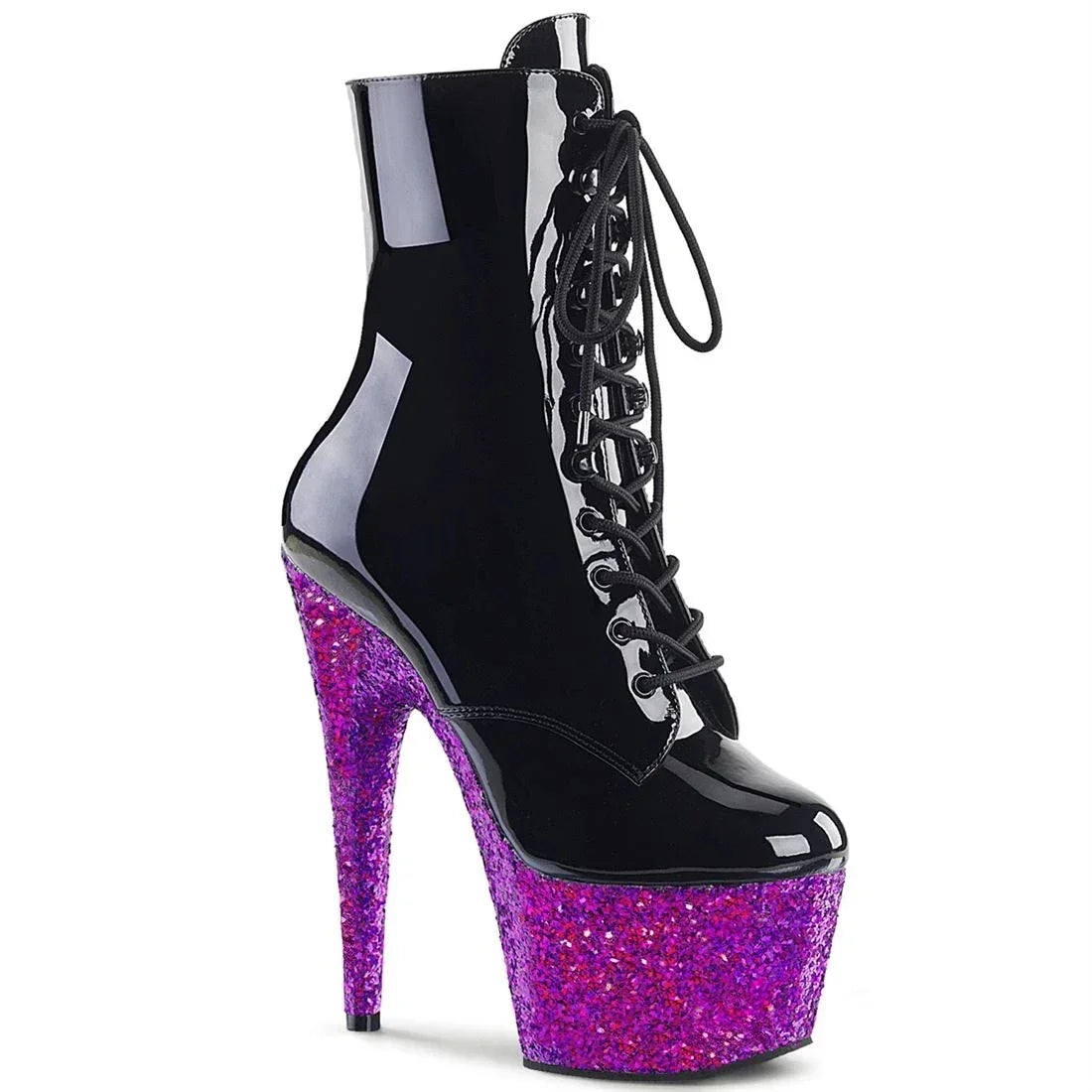 17CM Thin High Heels Ankle Boots Round Toe - Empire P.E