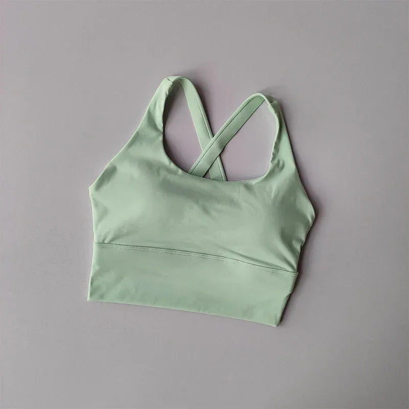 All-in-one Sports Bra Collection Breast High-intensity Professional Shock-proof Huddle Running Bra Yoga Fitness Bra Summer Cloth - Empire P.E