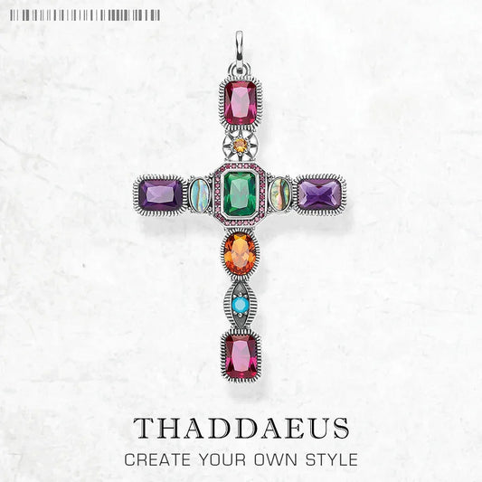 Pendant Colorful Cross