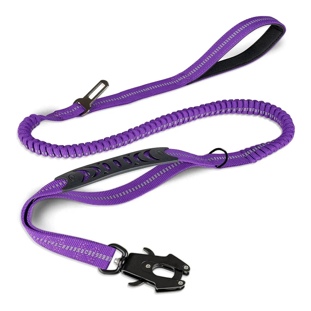 Reflective Shock Absorbing Pet Leashes - Empire P.E