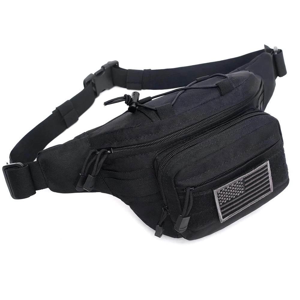 Outdoor Tactical Waist Bag 600D Nylon Oxford Outdoor EDC Fanny Pack Utility Waist Pouch Outdoor Bumbag Hunting Camping Hip Bags - Empire P.E