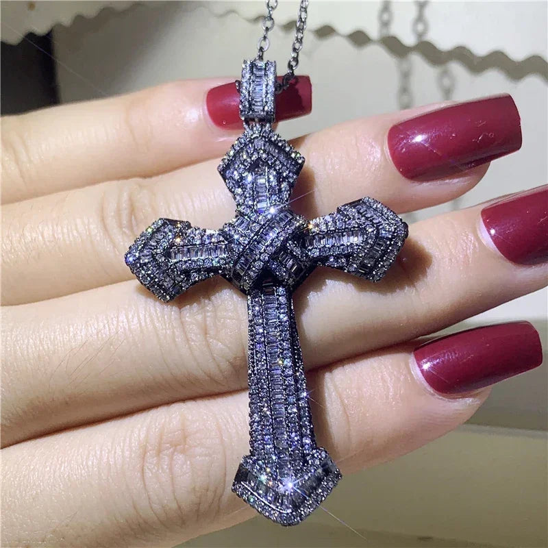 Long Cross Pendant