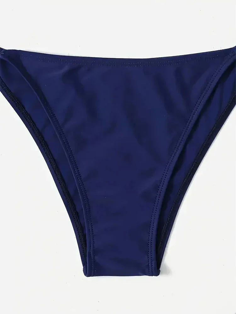 Sexy New Navy Blue Swimsuits Woman Sexy Bathing Suits - Empire P.E