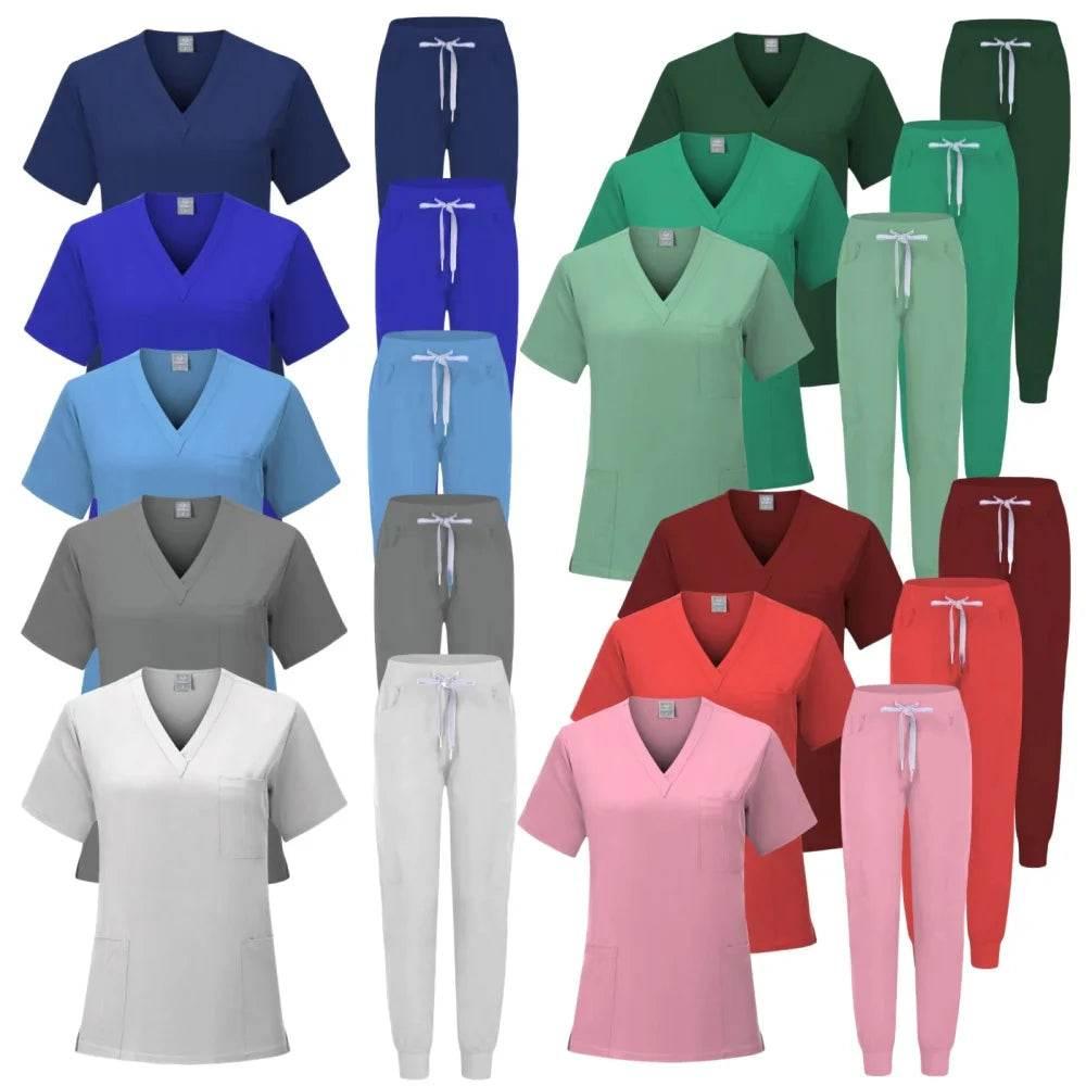 Multicolor Scrubs Uniforms Work Clothes - Empire P.E