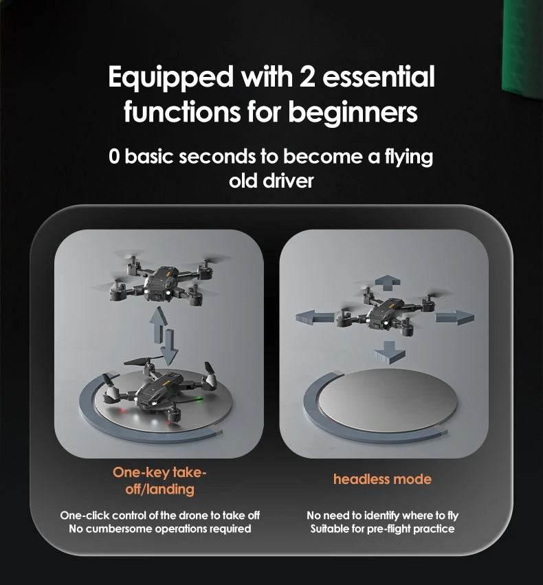 Drone 8K Professional Drones 4K HD Aerial Photography Obstacle Avoidance Quadcopter Helicopter RC Distance 3000M - Empire P.E