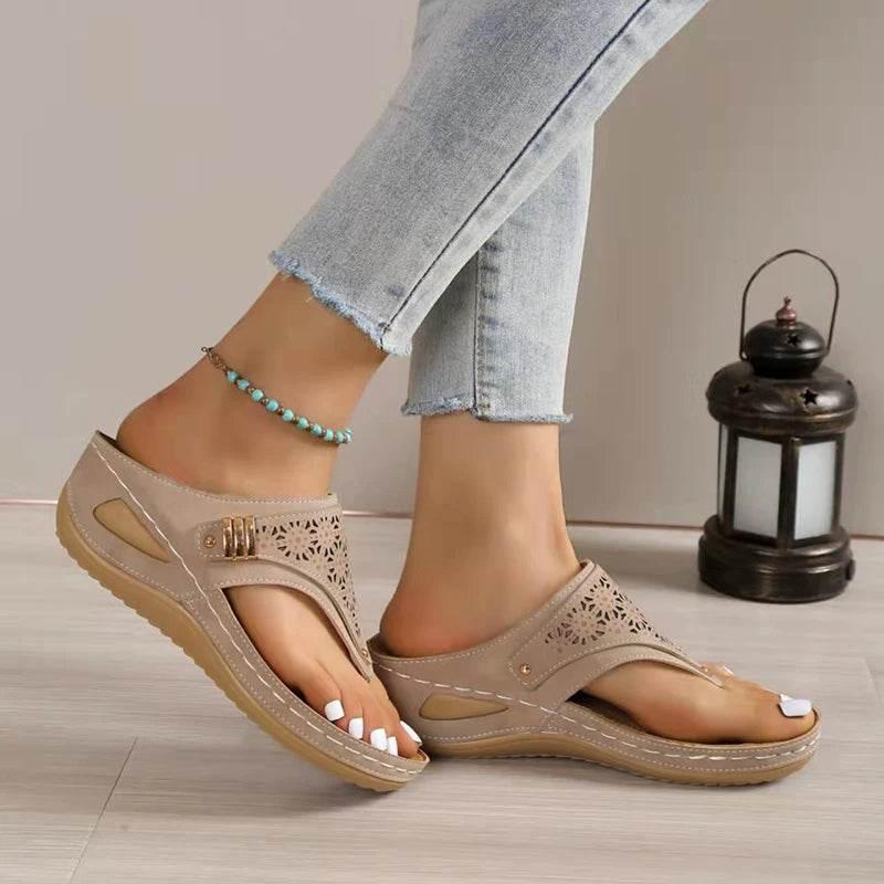 Summer Women's Wedge Sandals 2023 Clip Toe - Empire P.E