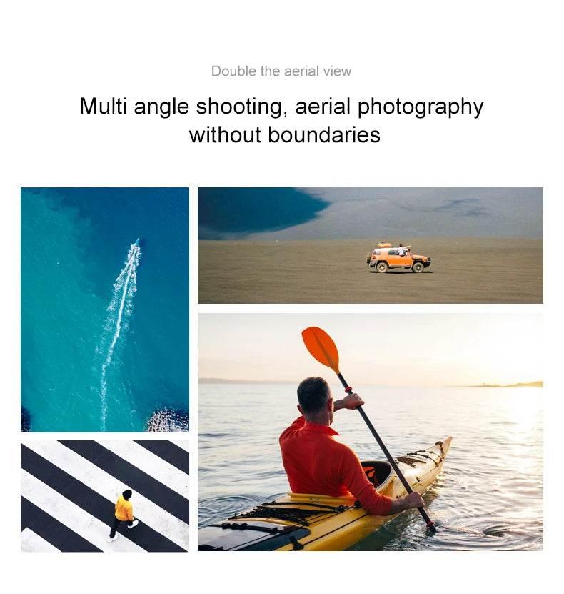 Xiaomi D16 Mini Drone with 180° Electric Adjustable 8K HD Camera WiFi Light Flow Drone Pocket Obstacle Avoidance Rc Quadcopter - Empire P.E