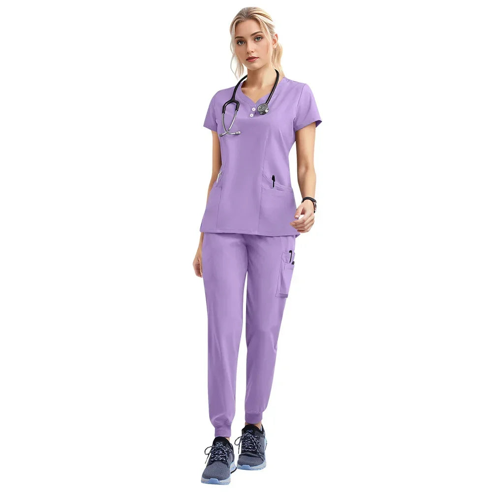 Scrubs Set Women Jogger Workwear - Empire P.E