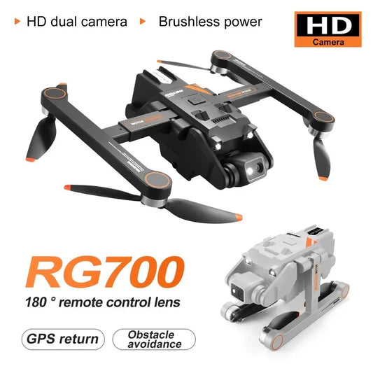 2025 RG700 PRO RC Drone Obstacle Avoidance Aerial photography 4K Dual Camera - Empire P.E