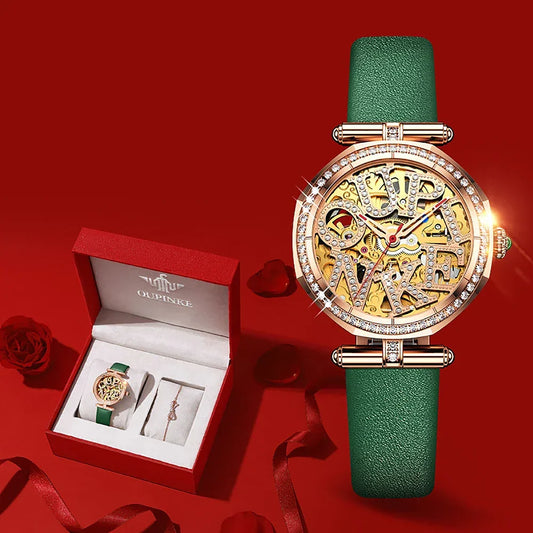 Automatic Diamond Watch for Women - Empire P.E