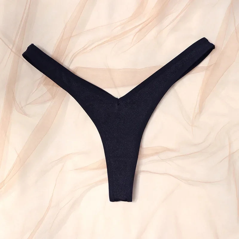 Solid Thong Panties For Women - Empire P.E