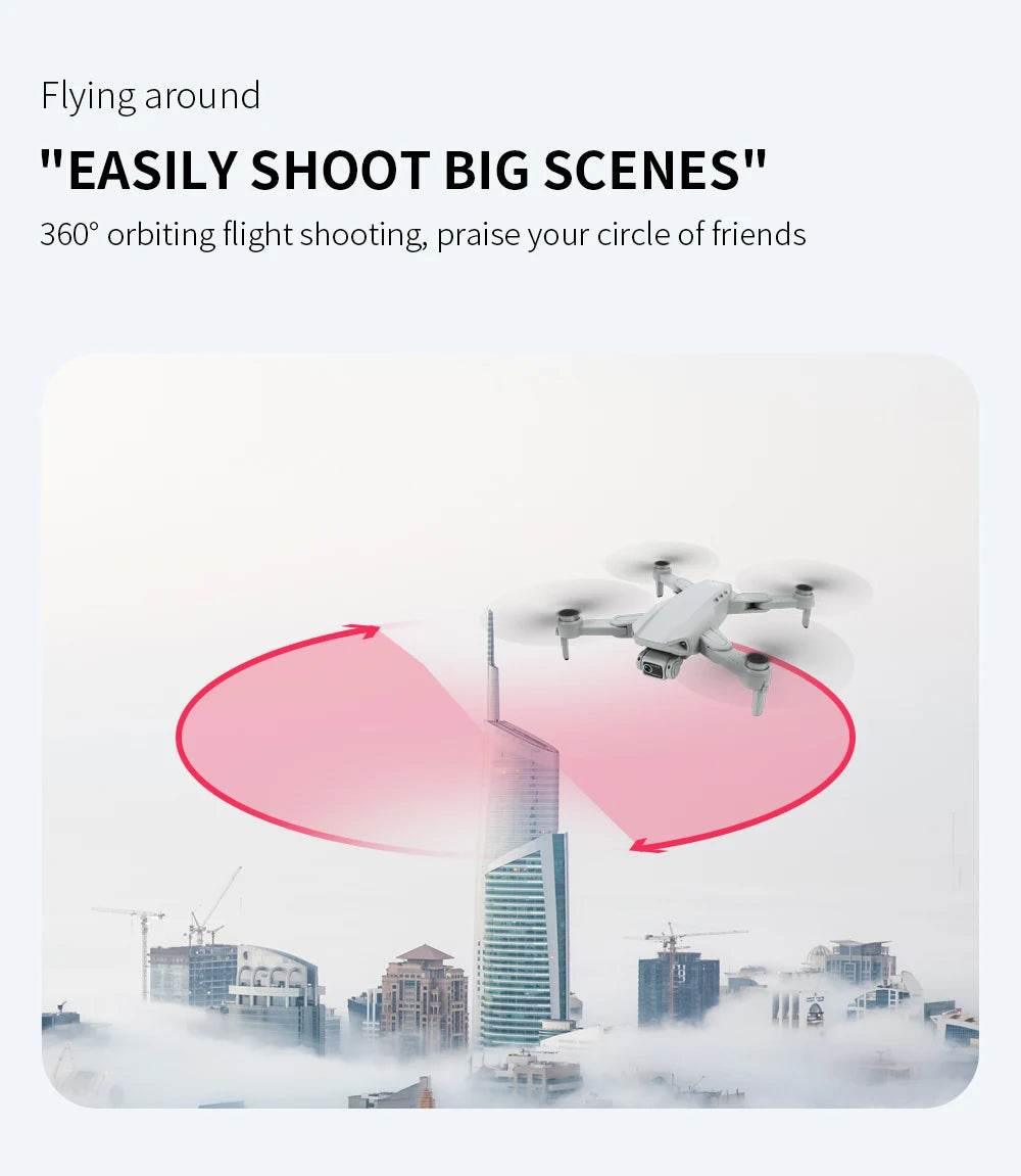 Drone L900 Pro 4K Professional 5G GPS HD Dual Camera Photography Brushless Foldable Quadcopter RC Distance 1.2KM Drones Toys - Empire P.E