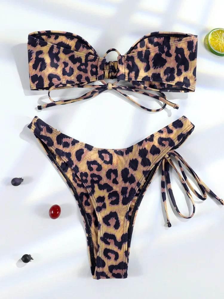 2025 Bikinis Leopard Swimsuit - Empire P.E