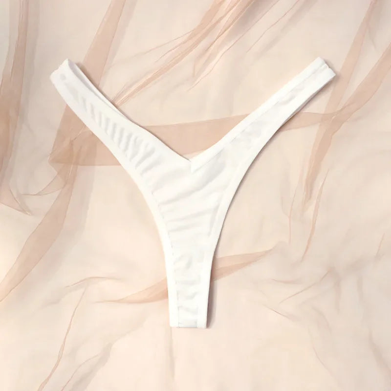 Solid Thong Panties For Women - Empire P.E