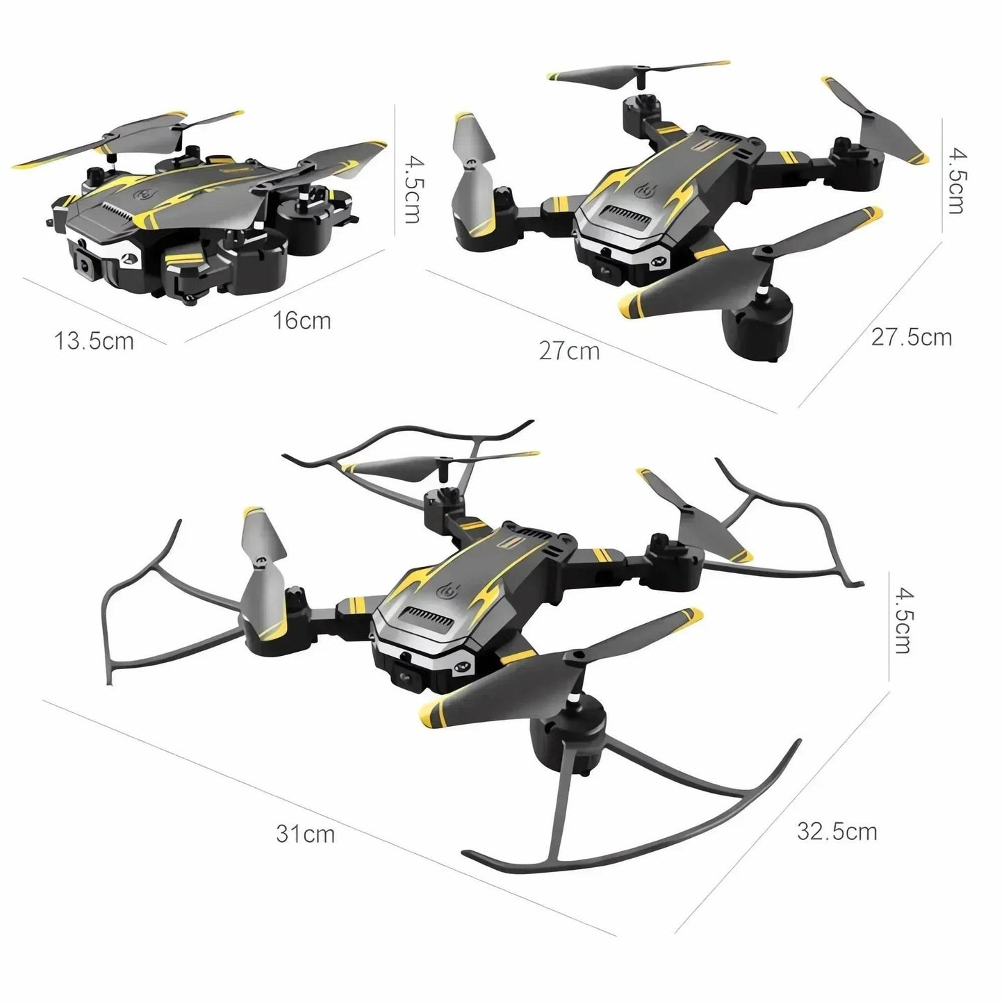 Newest S6 Max 8K Drone Professional Foldable Quadcopter Aerial HD Camera GPS RC Helicopter 10KM Obstacle Avoidance Sell Apron - Empire P.E