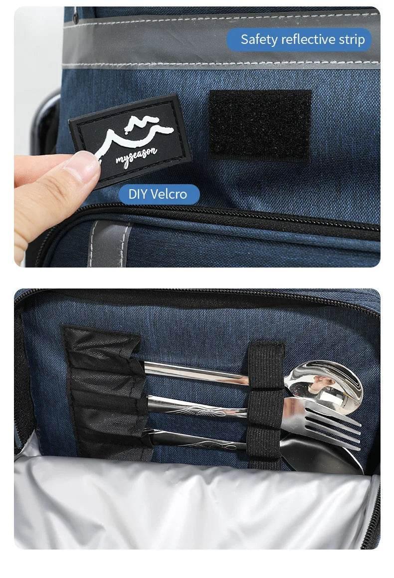 Outdoor Cooler Picnic Thermal Backpacks Insulated Bag Beach Sports Hiking Backpack Camping Lunch Travel Fridge Pouch Picnic Bag - Empire P.E