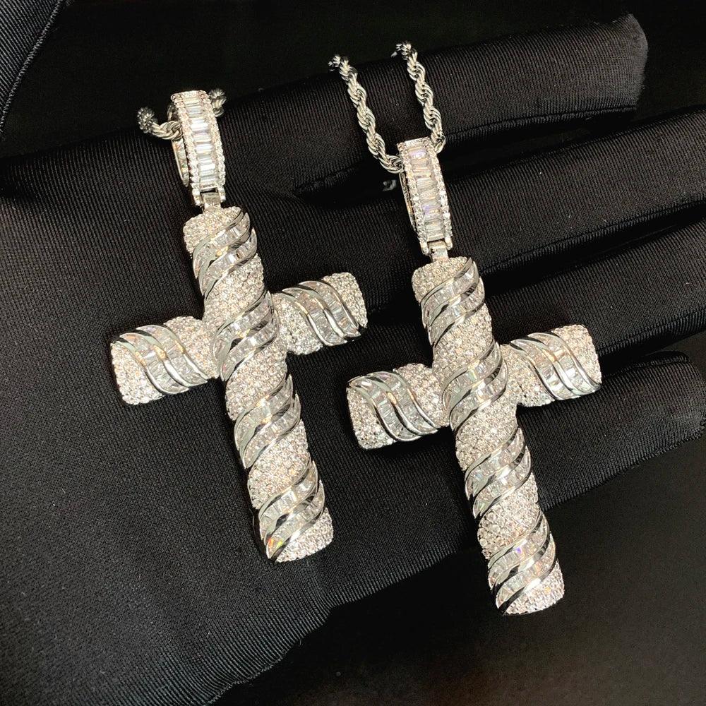 2025 New Arrived Hip Hop Rock Cross Pendant