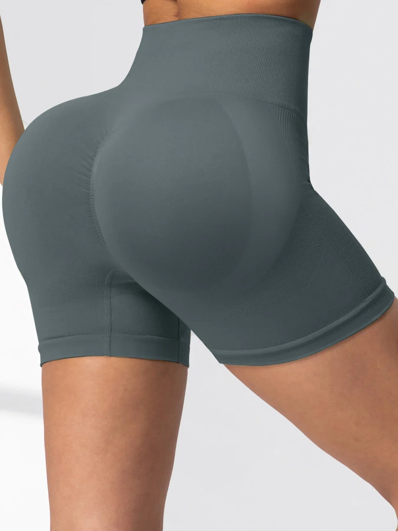 Women Fitness Shorts High Waist Workout Hip Lifting Leisure Shorts Leggings Yoga Gym Running Short Pants Sportswear - Empire P.E