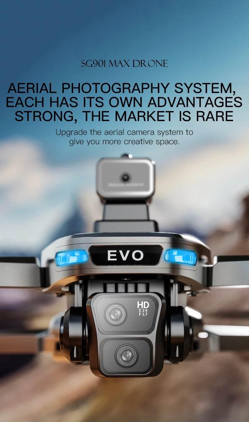 New SG901 MAX GPS Drone Professional 8K Camera Aerial FPV Brush Avoiding Obstacle with Large Screen Remote Control Folding Dron - Empire P.E