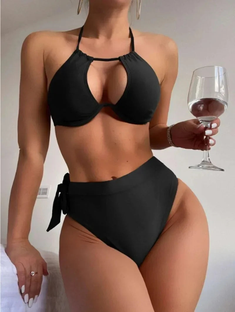 Push Up Underwire Padded Swimwear - Empire P.E