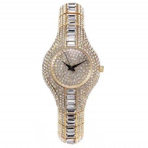 Luxury Iced Watches Women Brand Rainbow DIamond - Empire P.E