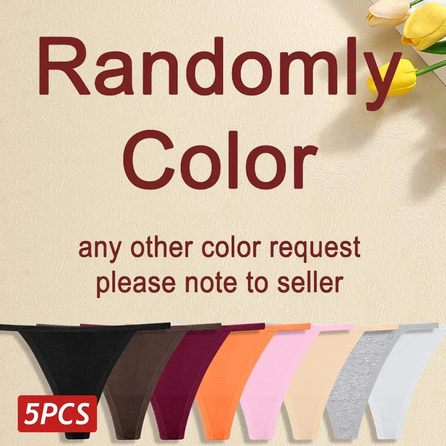 5Pcs Women Cotton Panties Female Thin - Empire P.E